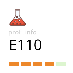 Additive E110 Additive E110