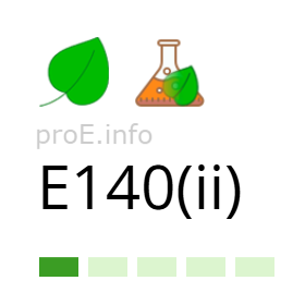 Добавка E140ii Добавка E140ii