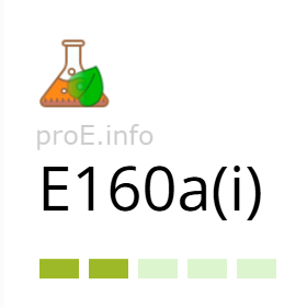 Additive E160a(i) Additive E160a(i)
