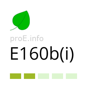 Aditivo E160bi