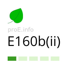 Aditivo E160bii