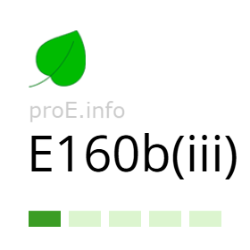 Aditivo E160biii