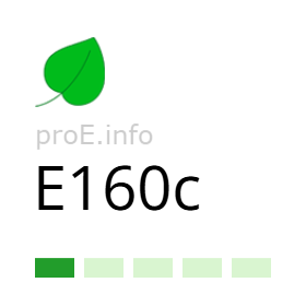 Additive E160c Additive E160c