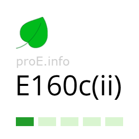 Additive E160c(ii) Additive E160c(ii)