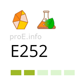 Aditivo E252 Aditivo E252