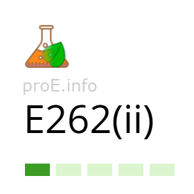 Aditivo E262ii