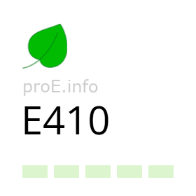 Aditivo E410 Aditivo E410