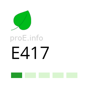 Aditivo E417 Aditivo E417