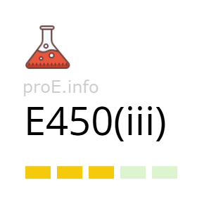 Aditivo E450iii Aditivo E450iii