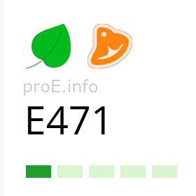 Добавка E471 Добавка E471