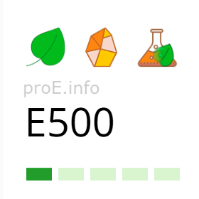 Aditivo E500 Aditivo E500