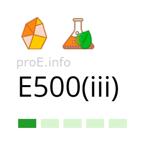 Additive E500iii