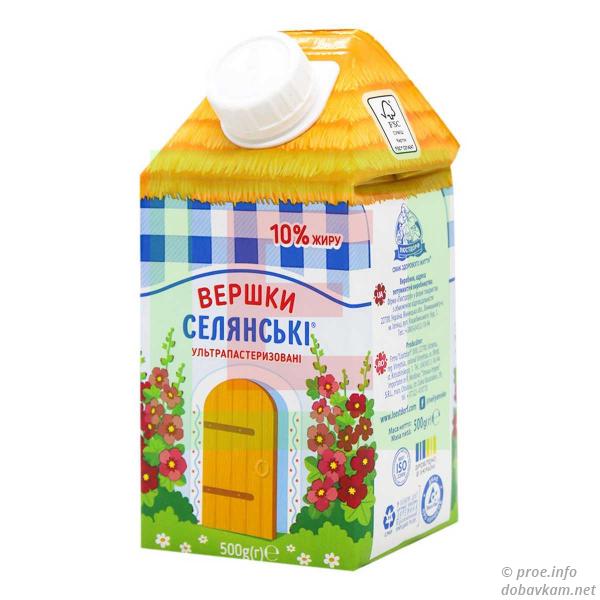 Вершки «Селянські» 10%