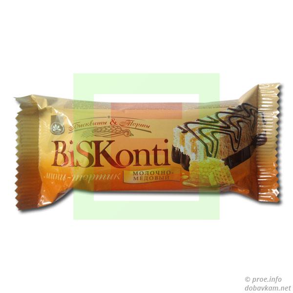 "BisKonti" milk and honey