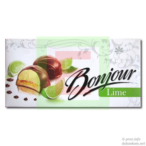 "Bonjour" Lime