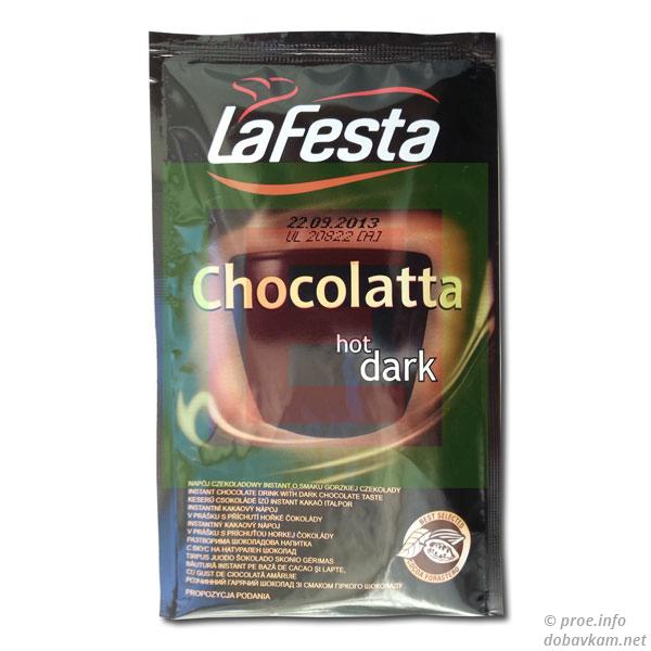 Chocolate dark drink "La Festa"