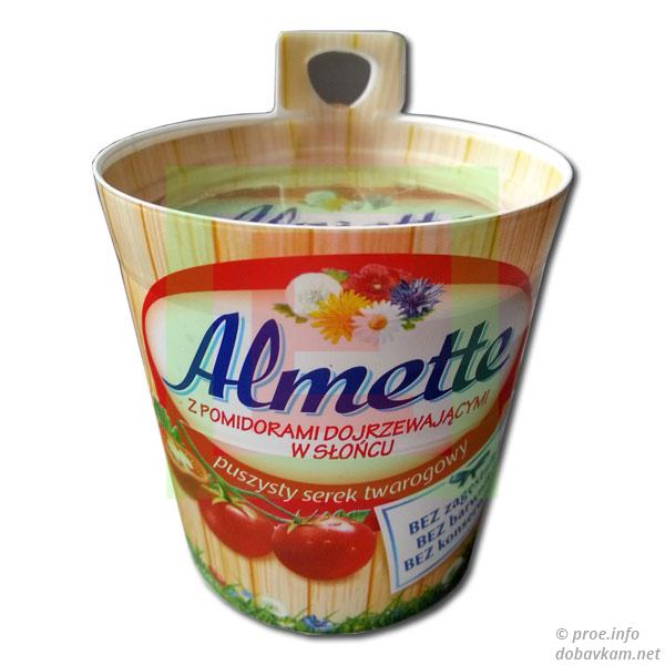 Творог с помидорами ТМ «Альметте»