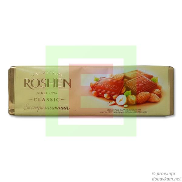 Chocolate «Roshen» extra milk
