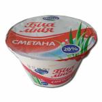 Сметана «Белая линия» Милк Лайф